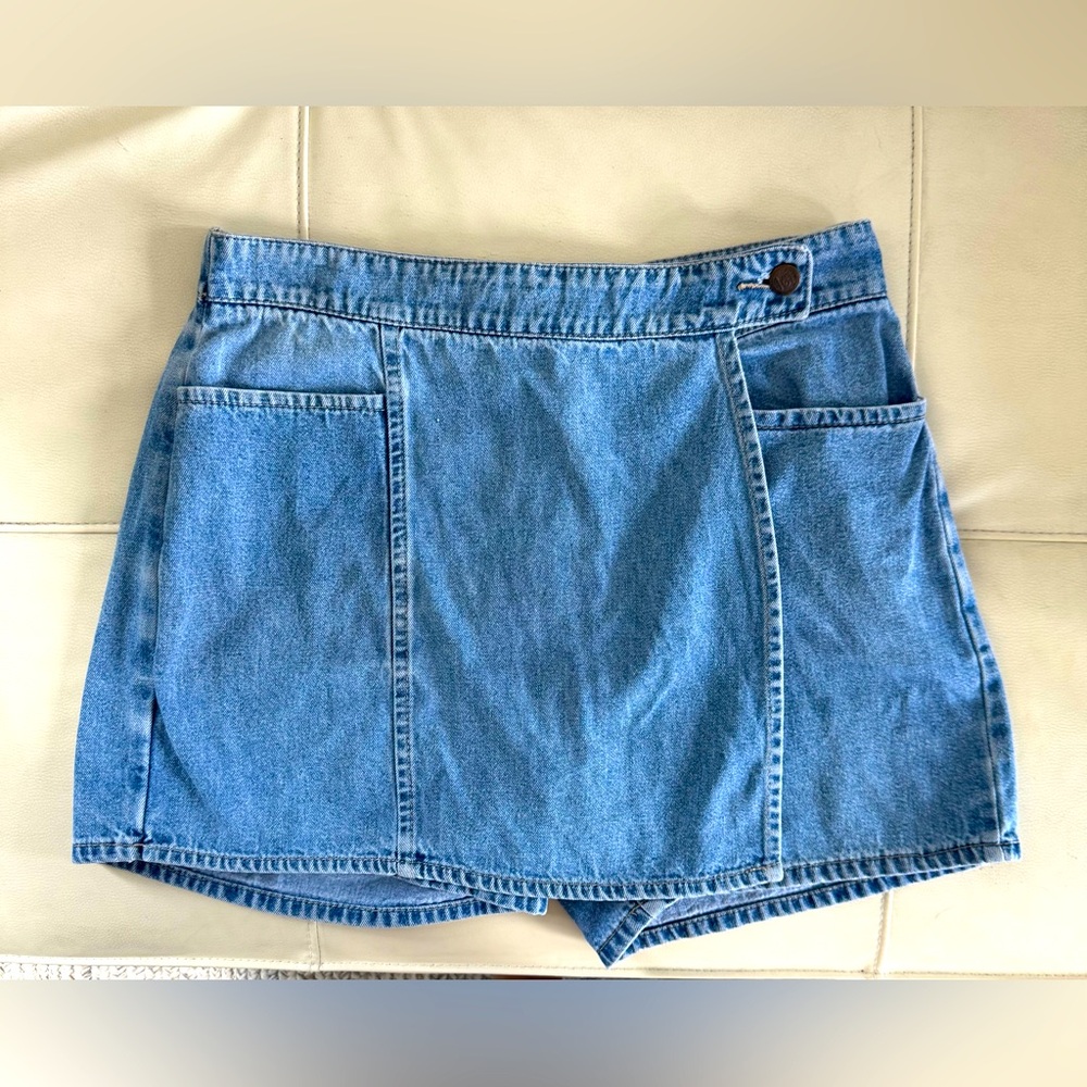 LEI Vintage Denim Skort